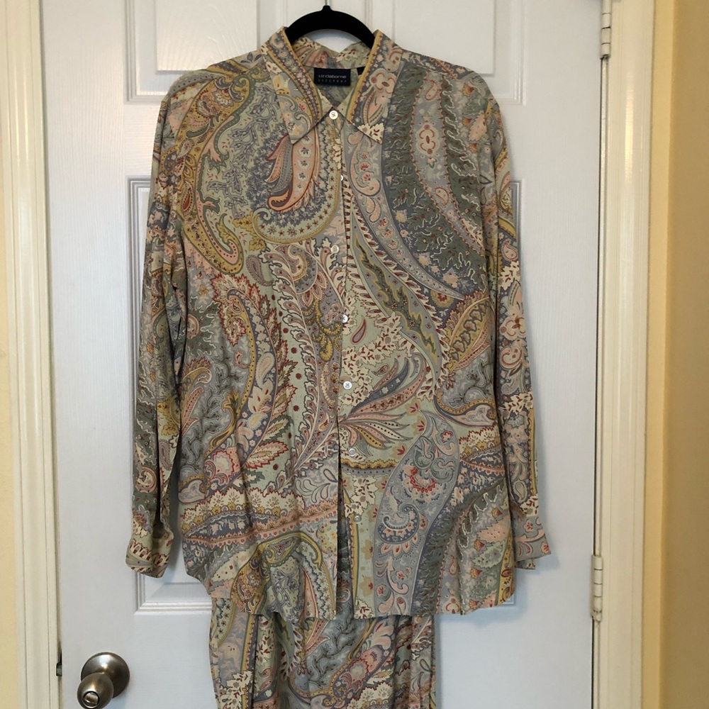 LizSport Dressy Skirt And Top
